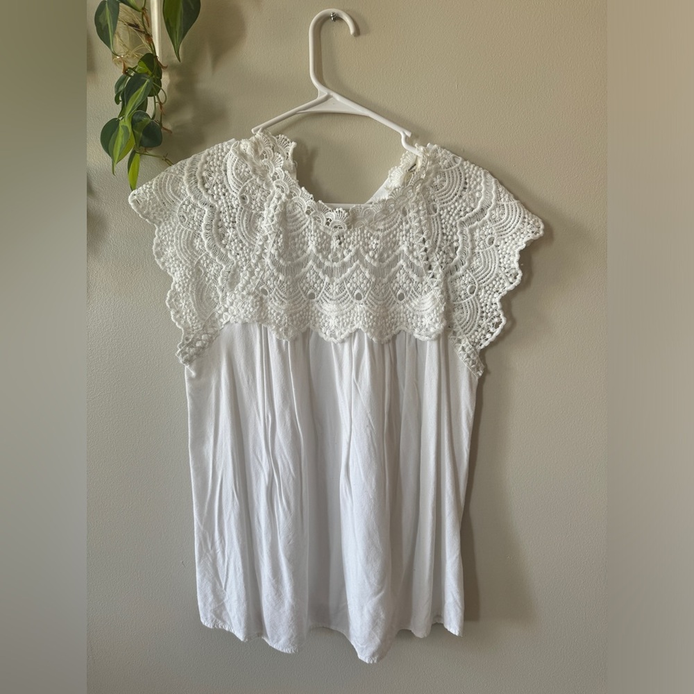 White Lace blouse